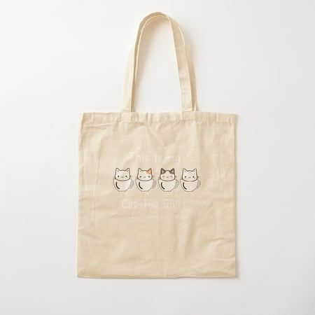 Cat Shirt Tea Gift Funny T-Shirt Ladies Men Women Kids Tshirt Kitty Kitten T Shirt Tee Ladies Funny Tank Top V-Neck Girls Mom Wife Teacup Cotton Tote Bag Canvas Tote Bag  Family Gift For Mother  Her