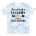 thumbnail image 3 of Inktastic I'm Not Only a Grandma I'm a Great Grandma with Flowers T-Shirt, 3 of 5