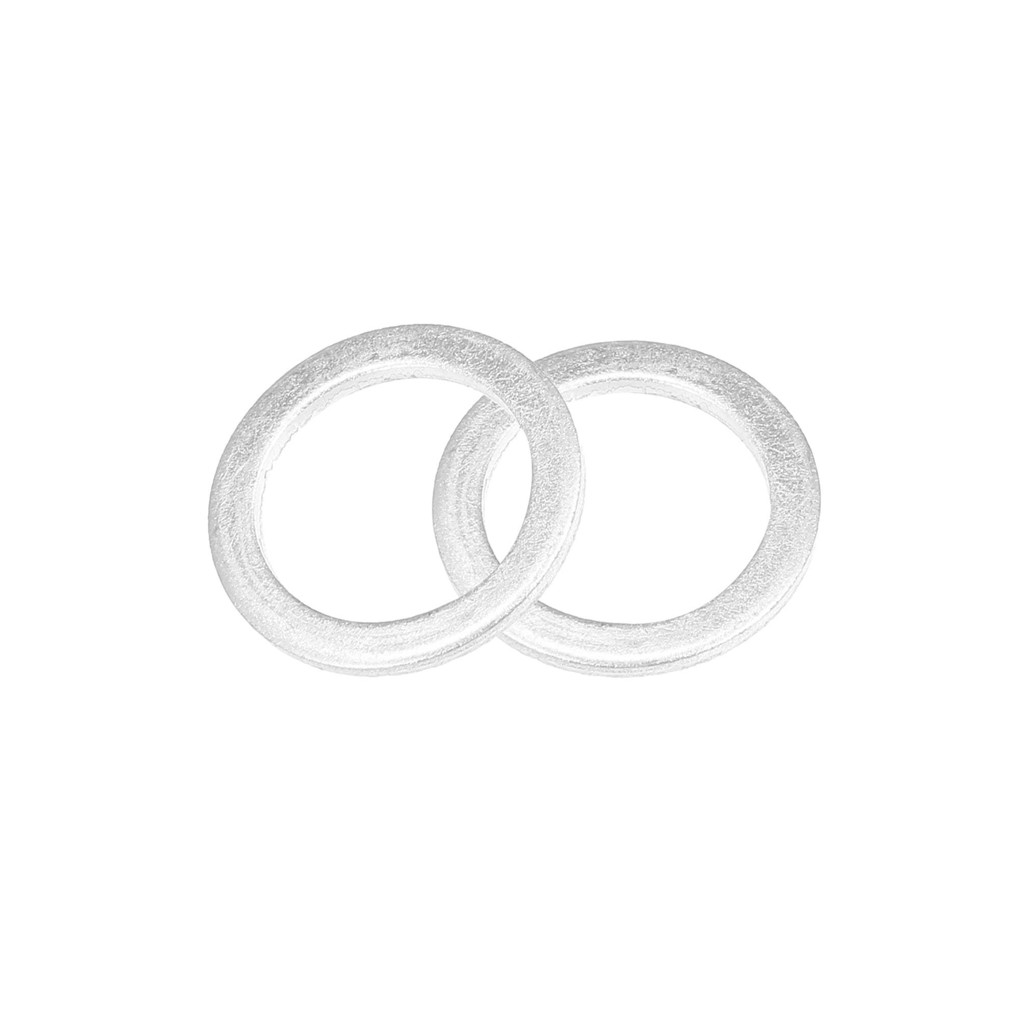 Unique Bargains 15pcs Oil Drain Plug Washer Gaskets Engine Crush Plug Gaskets 14x20x1.5mm