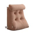 thumbnail image 2 of BKER Coussin de Lecture pour Lit et Repos en Forme d'Arc, Dossier Surélevé, Appuie-Tête en Forme, Coussin Moderne, Coussin de Soutien Inclinable, Utilisé pour Décorer Canapés, Lits et Fenêtres 45x55 cm, 2 of 3
