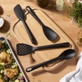 thumbnail image 2 of Henckels Silicone Onyx 4-pc Chef's Cooking Utensil Set, 2 of 8