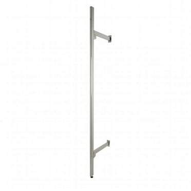 Econoco - KF7 - Rectangular Tubing Deluxe Chrome Outrigger Display - Sold in Pack of 4