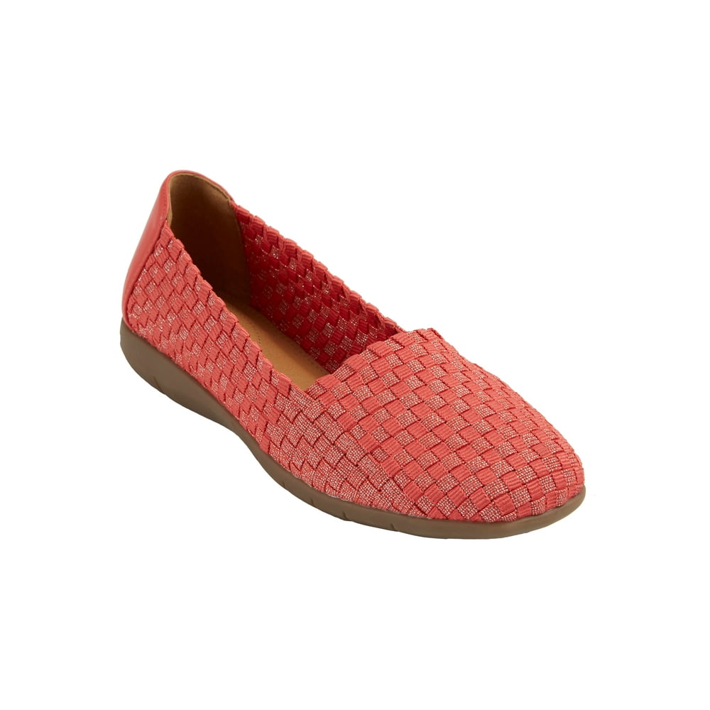comfortview women's wide width the bethany flat