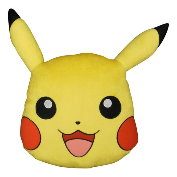 Pokemon "Go Pikachu Go" Cuddle Pillow, 16x16 Pokemon pillow