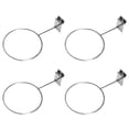 thumbnail image 1 of MasteelfCA 4Pcs Basketball Display Racks Football Storage Racks Wall Mounted Volleyball Holders, 1 of 7