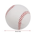 thumbnail image 2 of Hand Sewing Softball, Sports Practice Softballs Soft Filling Practice Trainning PVC Hand Sewing Softball for Training Softballs, 2 of 9