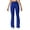 Zc-Bleu, variante sur fartey Pantalons de Yoga Évasés pour Femmes Taille Haute Lissage des Fesses Leggings Croisés pour Femmes Contrôle du Ventre Sans Couture Pantalons Décontractés Taille Élastique Leggings de Jogging d'Entraînement
