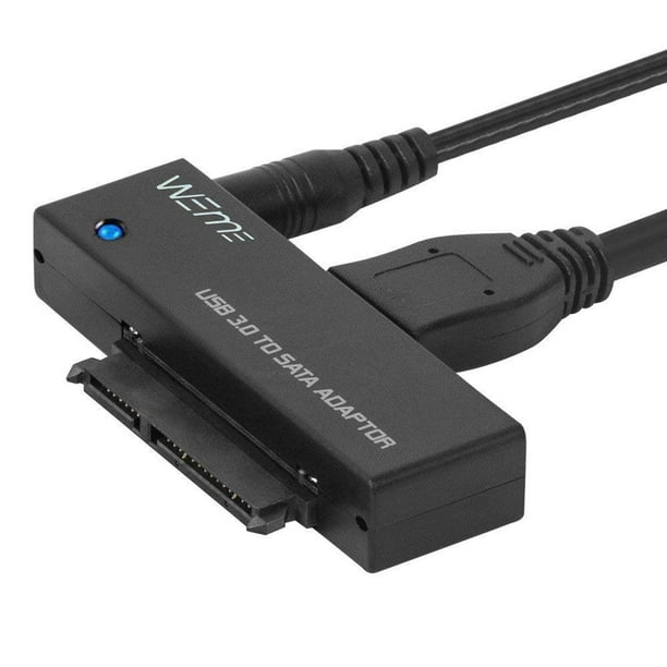 SATA/IDE to USB 3.0 Adapter, UNITEK IDE Hard Drive Adapter for Universal 2.5"/3.5" and SATA External HDD/SSD with 12V 2A Power Adapter, 10TB - Walmart.com