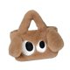 thumbnail image 5 of Bolso de peluche ligero y creativo con forma de perro de dibujos animados, bolso cruzado, regalo para vacaciones Café, 5 of 9