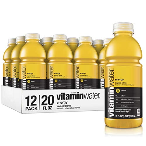 vitaminwater Energy, Tropical Citrus Flavored, Electrolyte Enhanced