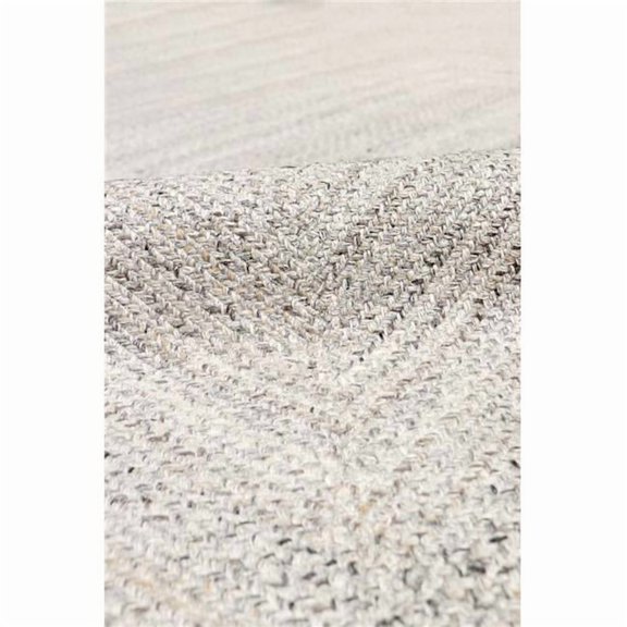 Pasargad Home Lagos 8' X 10' Hand Braided Grey/MultiColor Rug - All Ages, Indoors & Outdoors