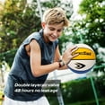 thumbnail image 3 of Kids Youth Adults Size 3/4/5/7 Basketball, 22.5"/25.5"/27.5"/29.5" Basketballs Composite Leather/Premium Rubber, Basketball with Pump for Indoor Outdoor, Beach and Pool Water Basketball, 3 of 8