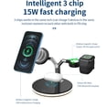 thumbnail image 5 of Bouanq School Supplies Portable Wireless Charger Magnetic Wireless Charging Station,Upgraded 3 In 1 Wireless Charger Stand With LED Light For WIreless Charger Station, 5 of 8