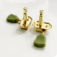 thumbnail image 4 of 3L 3R Deluxe Vintage Guitar Machine Heads Tuners Tuning Pegs 3L + 3R Gold Chrome, 4 of 4