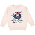 thumbnail image 2 of Inktastic Nana and Papa Love Me Grandson Toddler Sweatshirt, 2 of 4