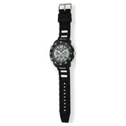 U.S. Polo Assn. Adult Male Sport Analog/Digital Watch with Black Rubber Strap (US9544WM)