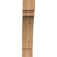 thumbnail image 2 of 5 1/2"W x 22"D x 28"H Merced Smooth Knee Brace, Western Red Cedar, 2 of 4