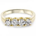 thumbnail image 4 of Pompeii 1ct Diamond Yellow Gold Curve Wedding Ring Enhancer (H,SI), 4 of 4