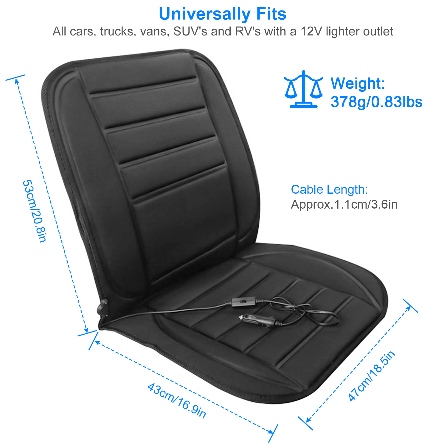 Car seat warmer walmart discount