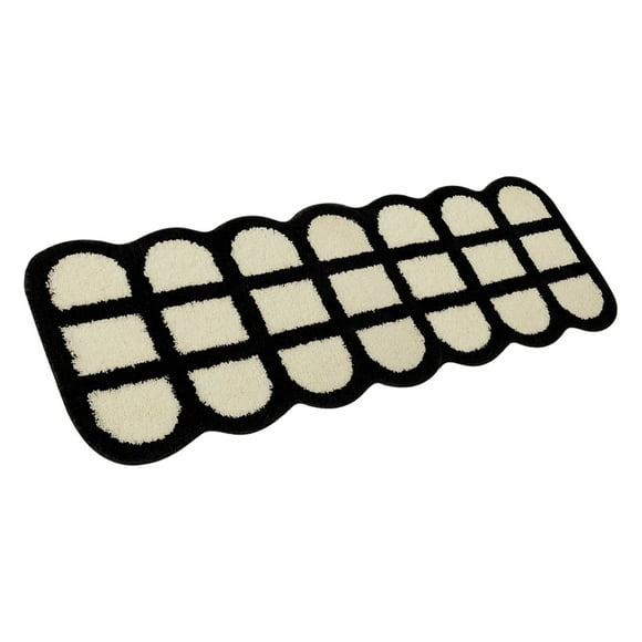 Runner Carpet,Runner Rug Black White Rug Runnerfor Home Runner Rug Expertly Crafted