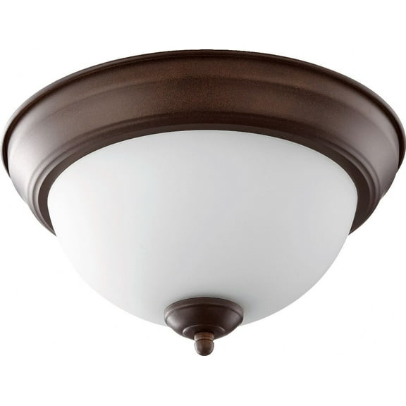 Quorum Lighting - Two Light Ceiling Mount - 2 Light Flush Mount in Quorum Home