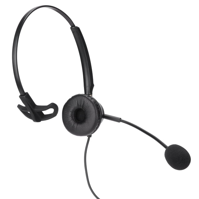 Auriculares Telefónicos Bling Bling con Micrófono para Centro de Llamadas