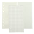 thumbnail image 1 of 3 libros de repuestos para Bloc de notas, recambios de papel para cuadernos de hojas sueltas, recambios para agenda, recambios para carpetas, 1 of 6