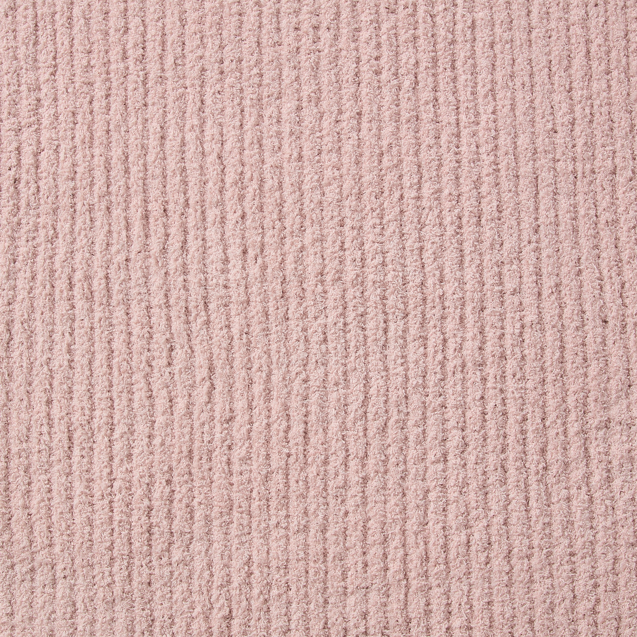 My Texas House Pink 60 in x 70 in Rib Knit Ruffle Throw Blanket