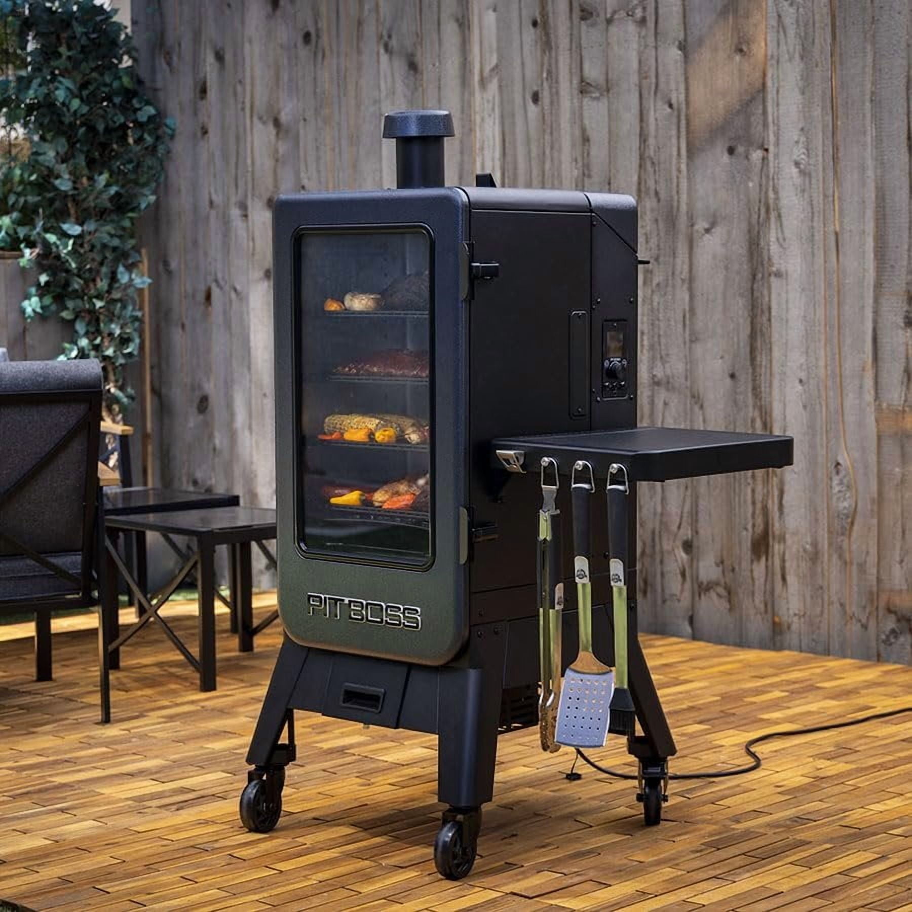Pit Boss Navigator 3-Series Vertical Pellet Smoker PBV3M - Black