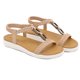 thumbnail image 5 of Zapatos de mujer, zapatillas de verano de estilo étnico, sandalias de tacón medio Retro con plataforma de paja Vintage bohemio para playa y playa Wmkox8yii  nm2379, 5 of 9