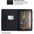 thumbnail image 6 of Fire HD 10 2021/ HD 10 Plus Case 11th Generation 2021 Released, Allytech PU Leather Slim Folio Kickstand Smart Cover Auto Sleep Flip Shell Skin Case for Amazon Kindle Fire HD 10 2021,Butterfly Skull, 6 of 6
