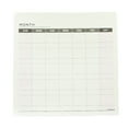 thumbnail image 4 of Musbetu Weekly Monthly Check List Work Plan Square Paper Notebook Diary Agenda Daybook, 4 of 7