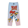 thumbnail image 4 of Woody Woodpecker Women's Pajama Pants Ultra Soft Comfy Sleep Lounge Pants Cartoon Print Lightweight Casual Bottoms Loungewear, 4 of 8