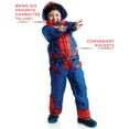 thumbnail image 4 of Marvel Spider-Man Boys Snow Suit Set - 2 Piece Spidey Miles Morales Insulated Boys Ski Jacket & Snow Bib, 4 of 7
