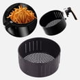 thumbnail image 6 of 2.6L 3.5L Non-stick Air Fryer Basket Baking Drain Oil Pan Frying Accessories Kitchenware Dishwasher Safe, 6 of 10