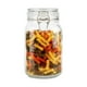 thumbnail image 1 of Contenedor Vidrio Hermetico Tapa Clip 1.5 Lt Vittori Frasco Brocal Cierre Decoracion Cocina Hogar Almacenar Organizar Cristal, 1 of 3