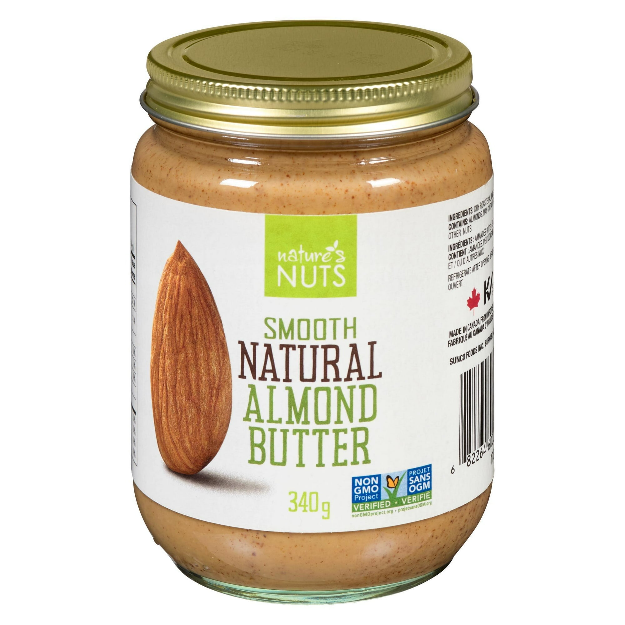 Smooth Natural Almond Butter