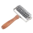 thumbnail image 1 of AMONIDA Stainless Steel Wheel Cutter, Ergonomic Design Dough Lattice Cutter, For Pizza Crispy Products Biscuits, 1 of 8