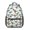 Dinosaur and Text-1, variant on Dinosaur and Text Off White Pattern Backpack for School, Cute School Bag with Adjustable Shoulder Straps and Padded Back, 15.3"x11"x6.7"