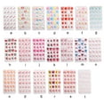 thumbnail image 2 of 1 Set Artificial Nail Tips Press on Nails for Kids Cartoons Fake Fingernails Short Stickers Full Cover Manicure Kit Decorations PNT-16-02, 2 of 6