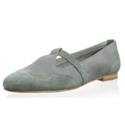 Wolverine Women's Gray 1000 Mile Lois Slip On Flats, 7 B