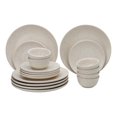 thumbnail image 1 of Handmade Ceramic Solid Dinner Set Of 18, Ivory White | 6 Dinner Plates, 10.6 Inch Each+ 6 Small Plates, 7.4 Inch Each + 6 Small Dinner Bowls, 180ml Each | Microwave & Dishwasher Safe, 1 of 5