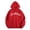 Red, variant on Women's Oversized Hoodies Los Angeles Print Long Sleeve Crewneck Sweatshirts Casual 2026 Spring Pullover Tops