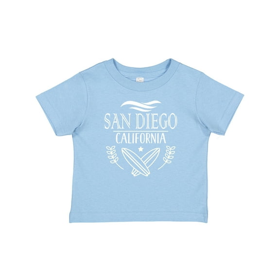 Inktastic San Diego California Cute Surfing Boys or Girls Baby T-Shirt