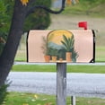 thumbnail image 4 of Yayeee Mailbox Cover Magnetic Large Size Post Box Cover Wrap Decor, Boho Plants, 4 of 9