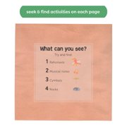Tiger Tribe: Magic Water Painting World - Dinosaurs - 4 Reusable Cards, Scene Reveal, Mess-Free Water Coloring, Seek & Find Activities, Kids Ages 1+
