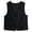 Black, variant on Women'S Linen Vest Casual Sleeveless Cardigans Jacket Loose And Thin Casual Vest Top Women'S Outerwear Vests White Xxxl