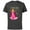 Charcoal, variant on Princess Aurora Holiday Magic in My Heart Standard - Short Sleeve Cotton T-Shirt for Adults - Customized-Black