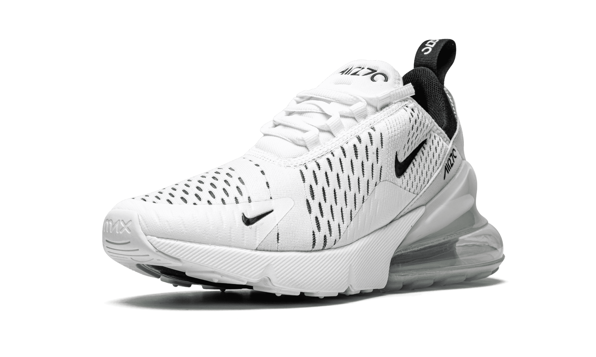 NIKE WOMENS AIR MAX 270 MNS WMNS "White / Black" AH6789 100 from Stadium Goods