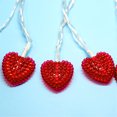 thumbnail image 3 of Vikakiooze Home Decor Red Love Heart Lantern Valentine's Day Light String Small Lantern Love Lights, 3 of 5